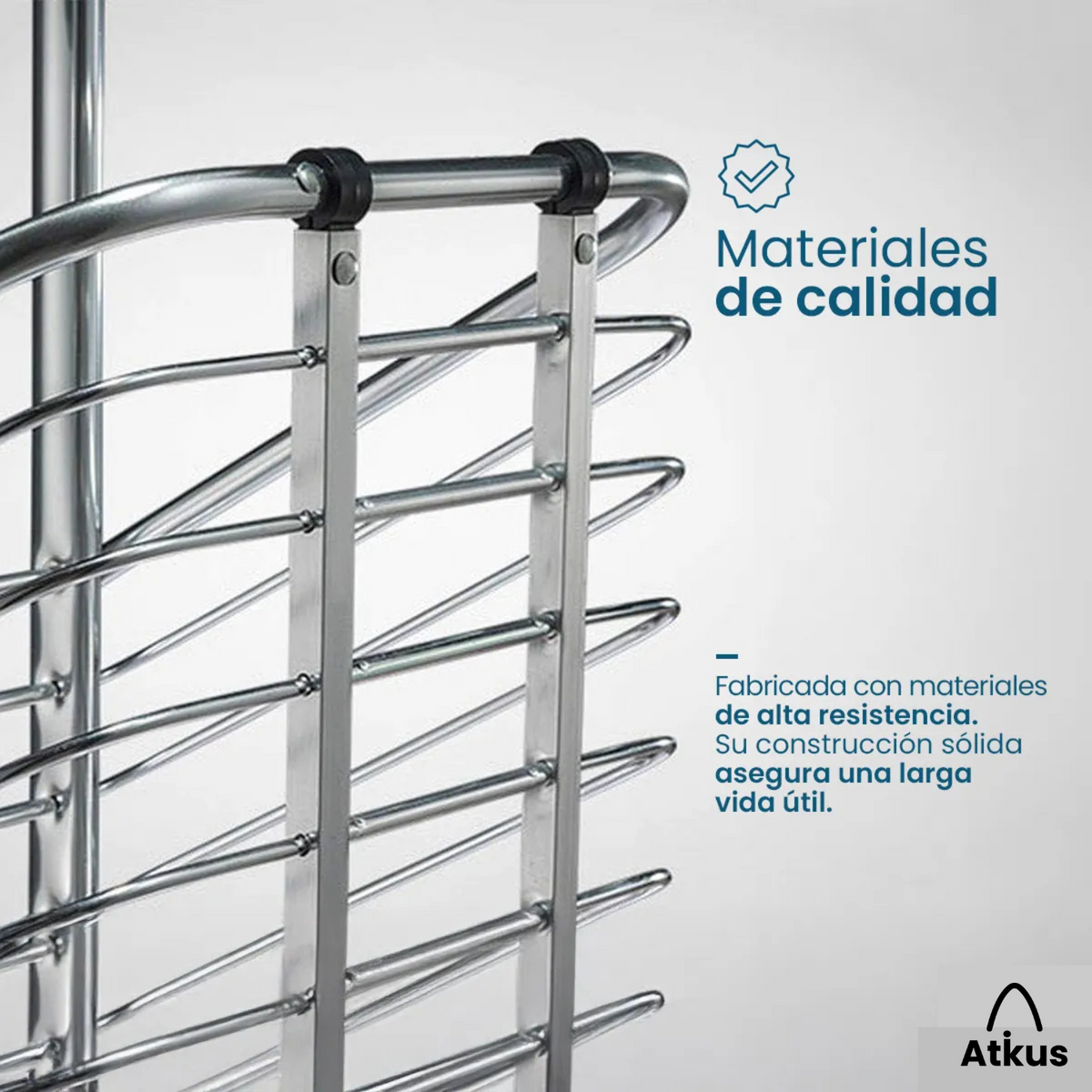 Carrito de Compras Plegable de 8 Ruedas