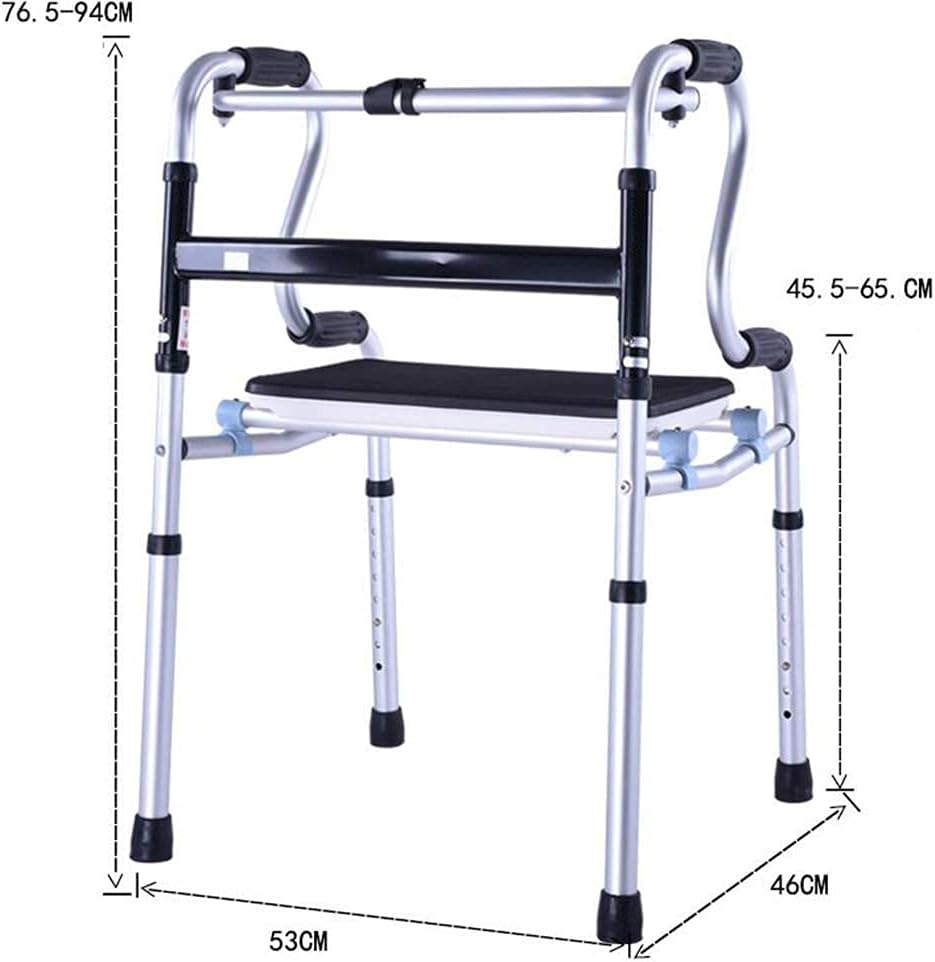 Caminador Plegable Bembi Doble Mango con Asiento