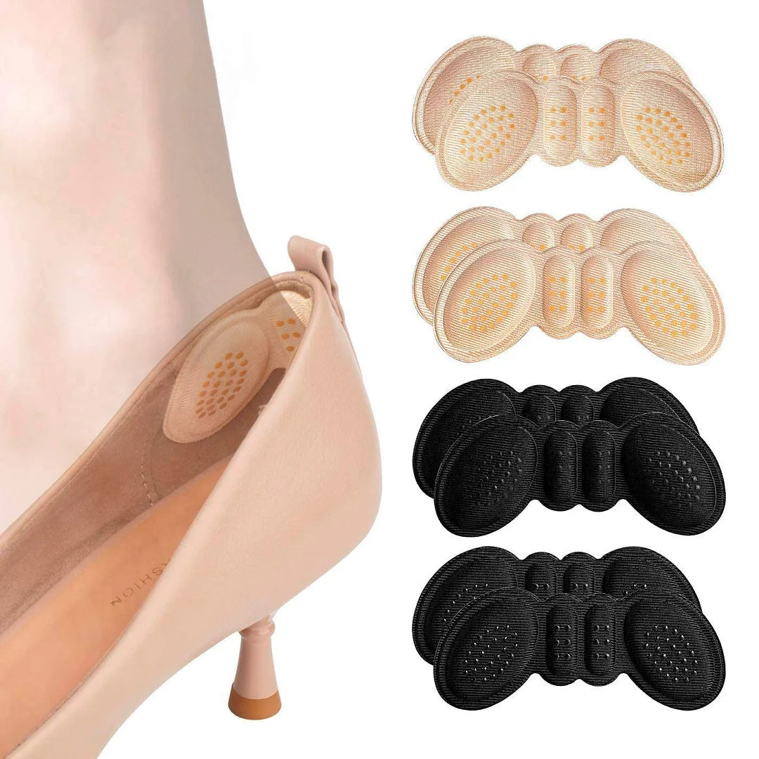 Almohadillas Protectoras de Talón Adhesivas – 4 Pares