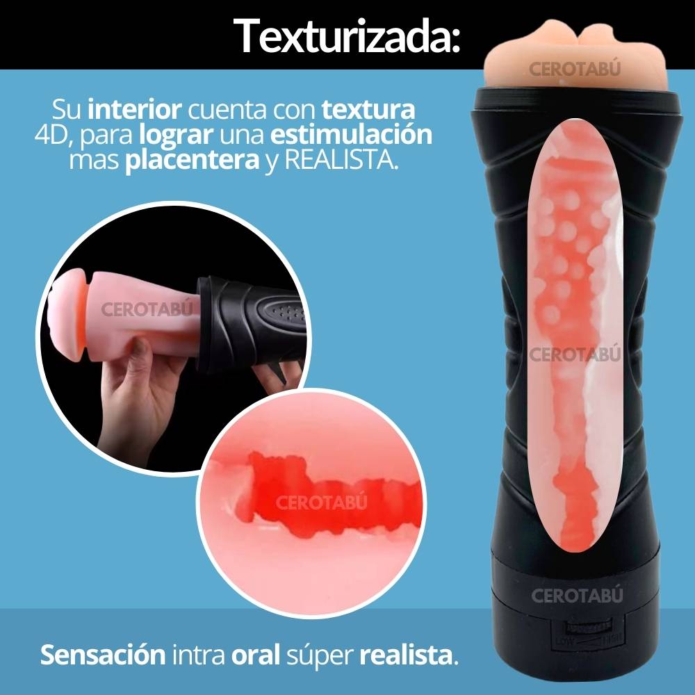Vagina Realista Vibrador MAS008