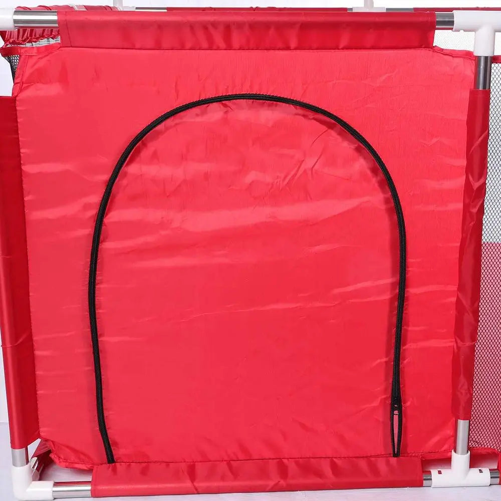 Corral Cuadrado Con Cesta Y Pelotas