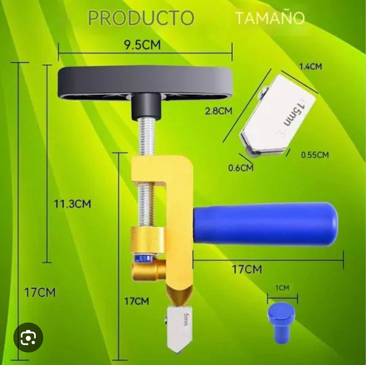CORTADOR DE CERMICA VIDRIO BALDOSA