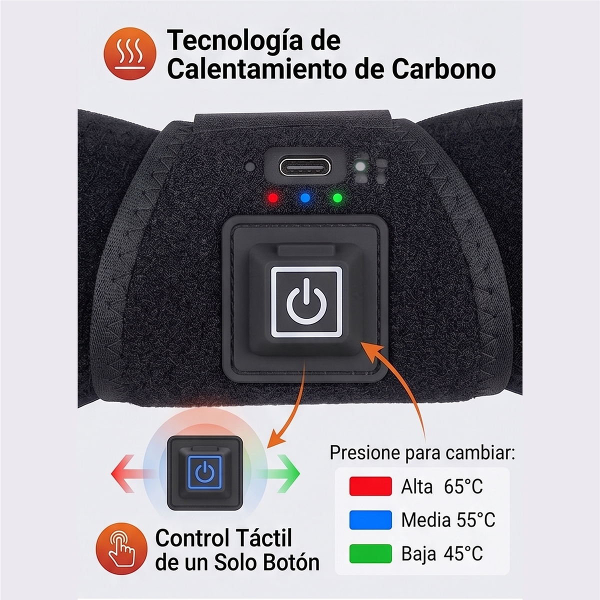MUÑEQUERA TERMICA 3 TEMPERATURAS