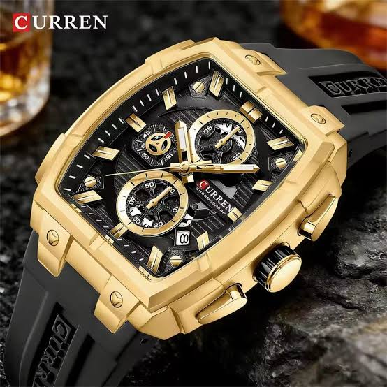 Reloj Curren 8488 Pulso Silicona Hombre