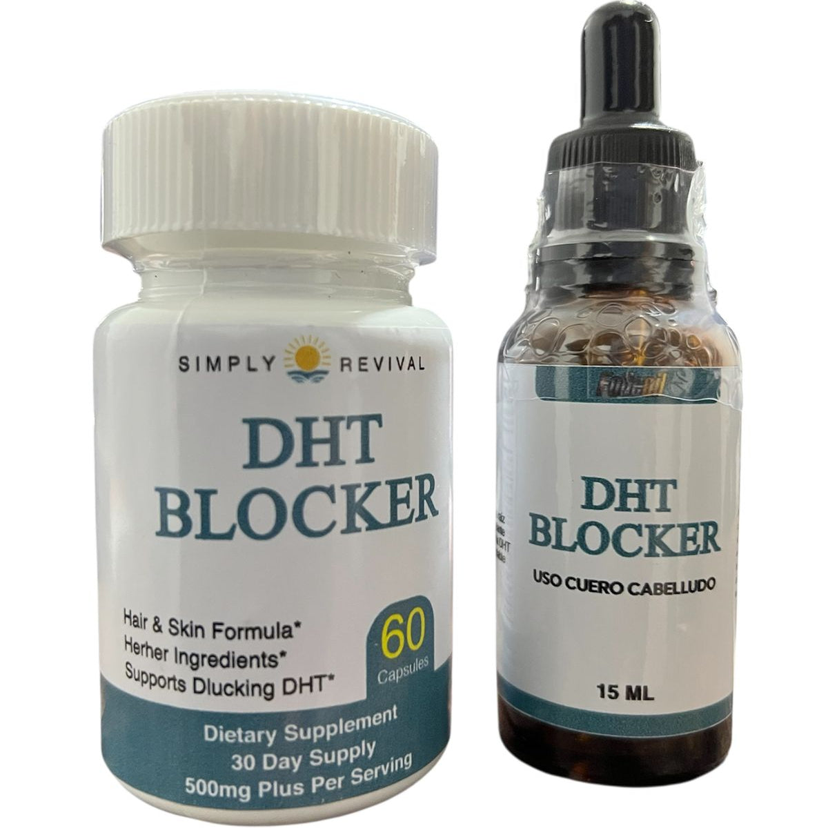 COMBO DHT BLOCKER Y TONICO CAPILAR 15 ml