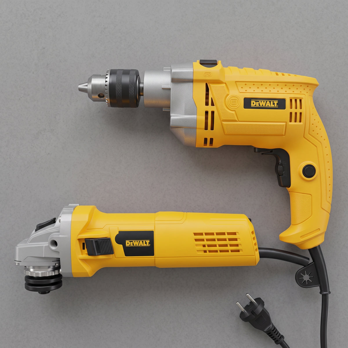 COMBO TALADRO ELECTRICO + PULIDORA 6017 NV DW (i)