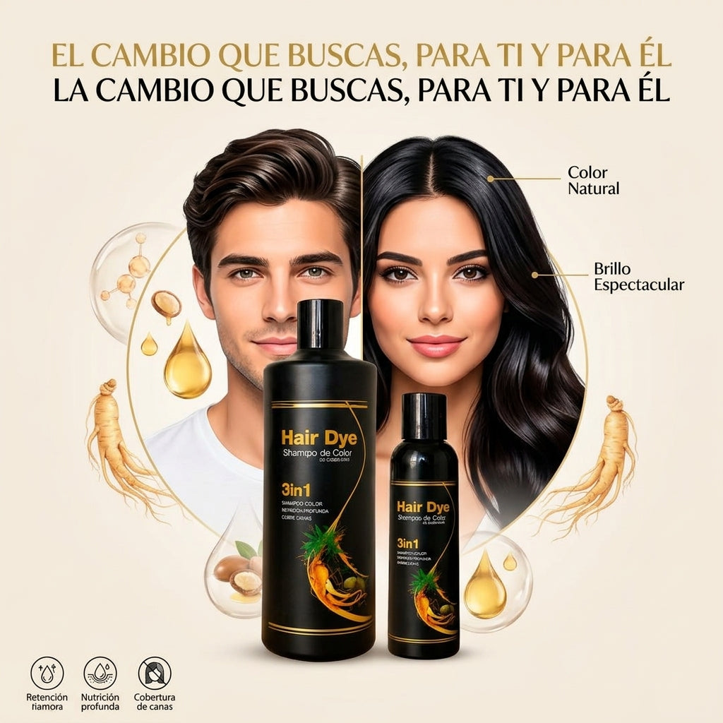 Cubrecanas Hair Dye