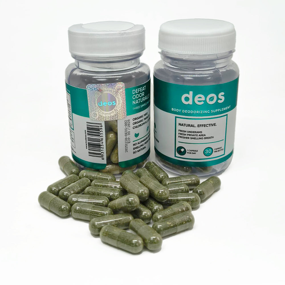 DEOS DESODORIZANTE | 30 CAPS