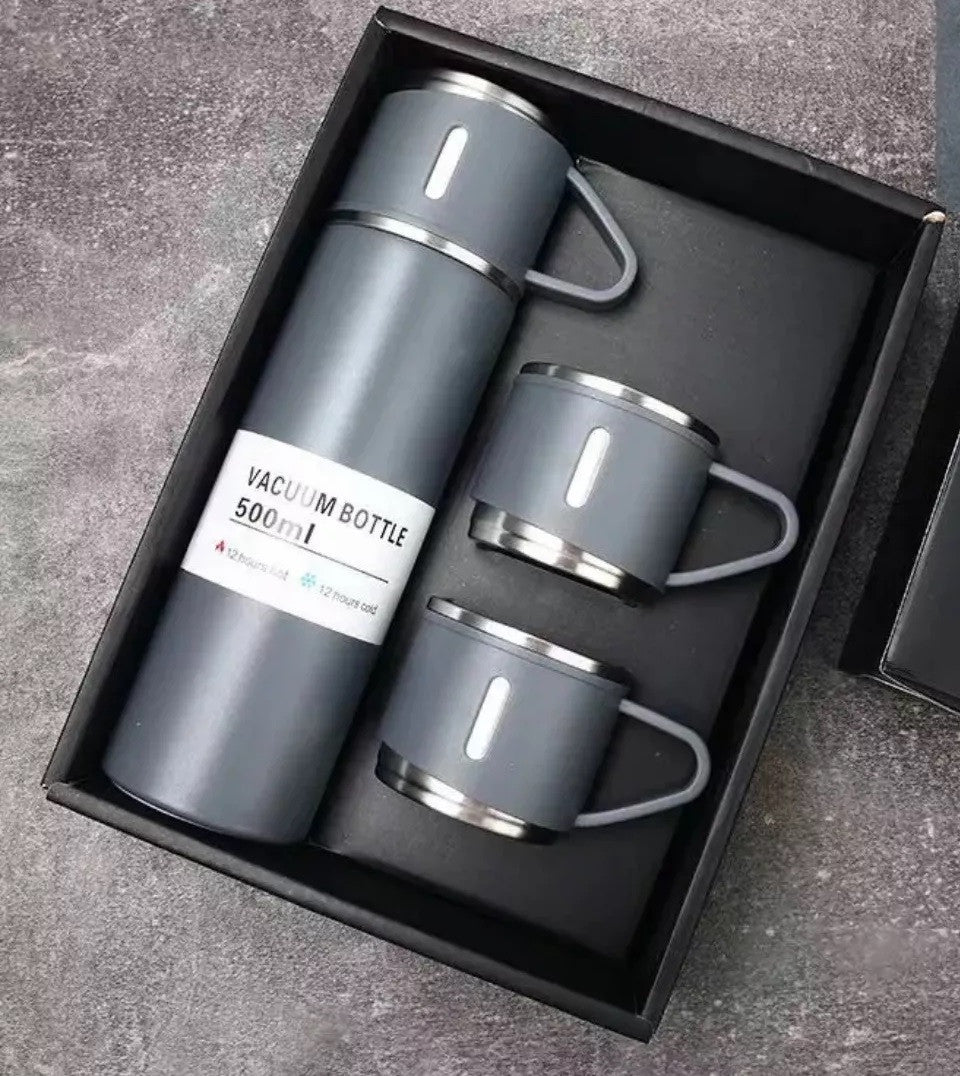 Set Termo Temperatura Acero Inoxidable