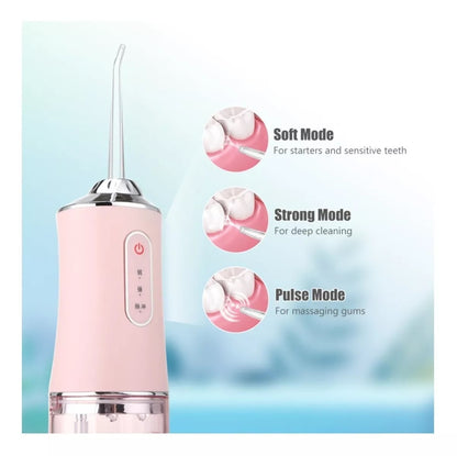 Irrigador Oral Recargable Sarro 4 Boquillas