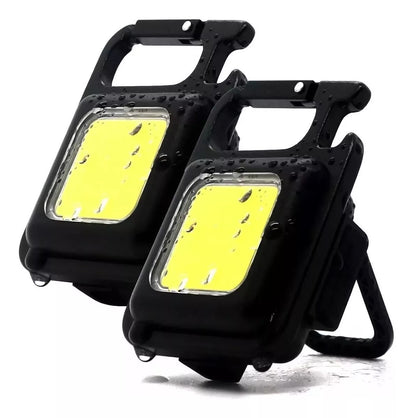 Llavero Linterna LED Recargable Magnético Multifuncional