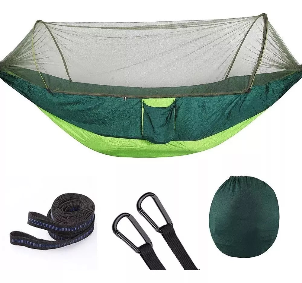 Hamaca Con Toldillo Portatil Anti Mosqui