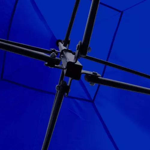 Toldo Plegable 3x3 con Paredes y Ventanas – Oxford 600D