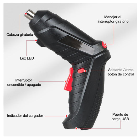 Destornillador 47Pzs Estuche
