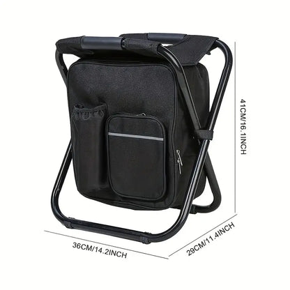 Silla Plegable Portatil Tipo Mochila