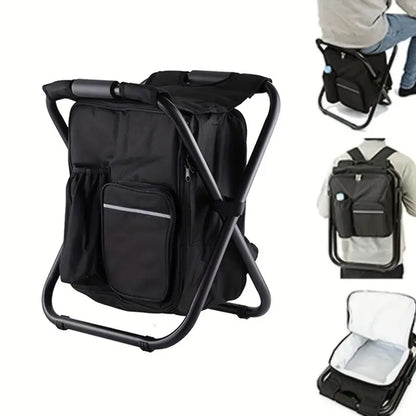 Silla Plegable Portatil Tipo Mochila