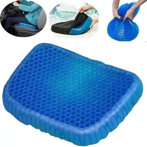Cojín de Gel para Soporte y Alivio de Espalda