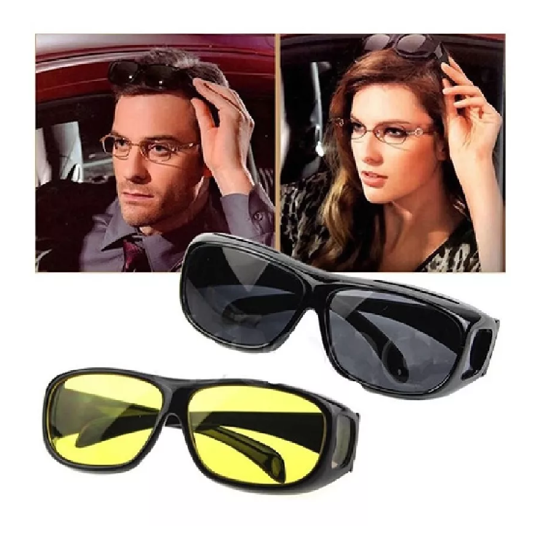 Gafas HD para Conducir Día y Noche