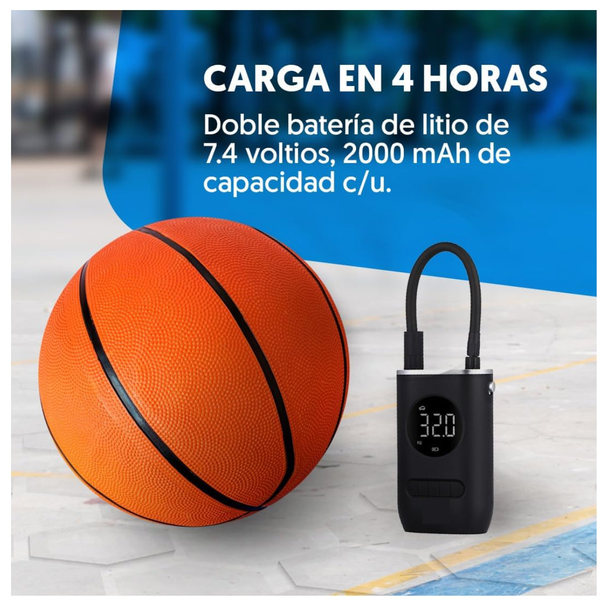 Inflador Compresor de Aire Carro Moto