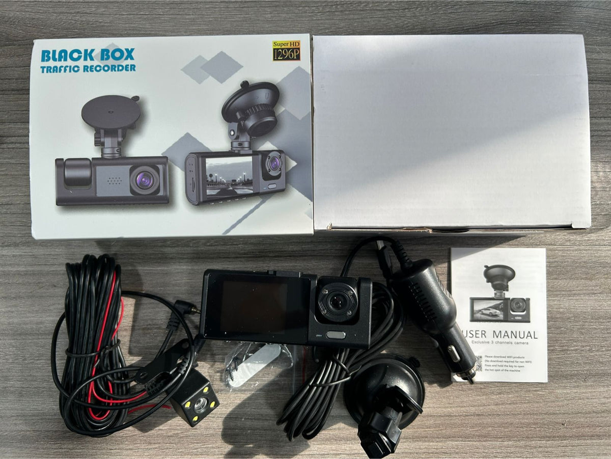 CAMARA PARA CARRO 3 EN 1 BLACK BOX