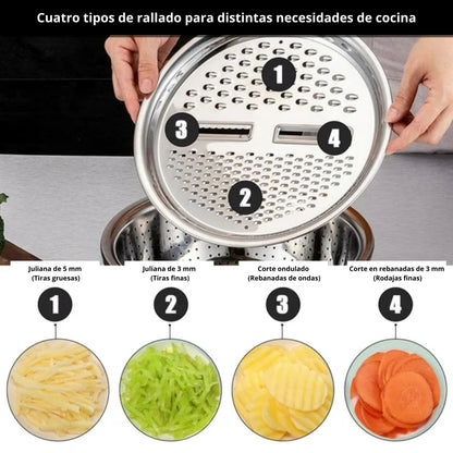 Set Bowl con Colador y Rayador