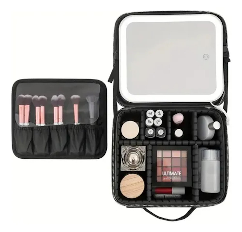 COSMETIQUERA DE MAQUILLAJE CON ESPEJO