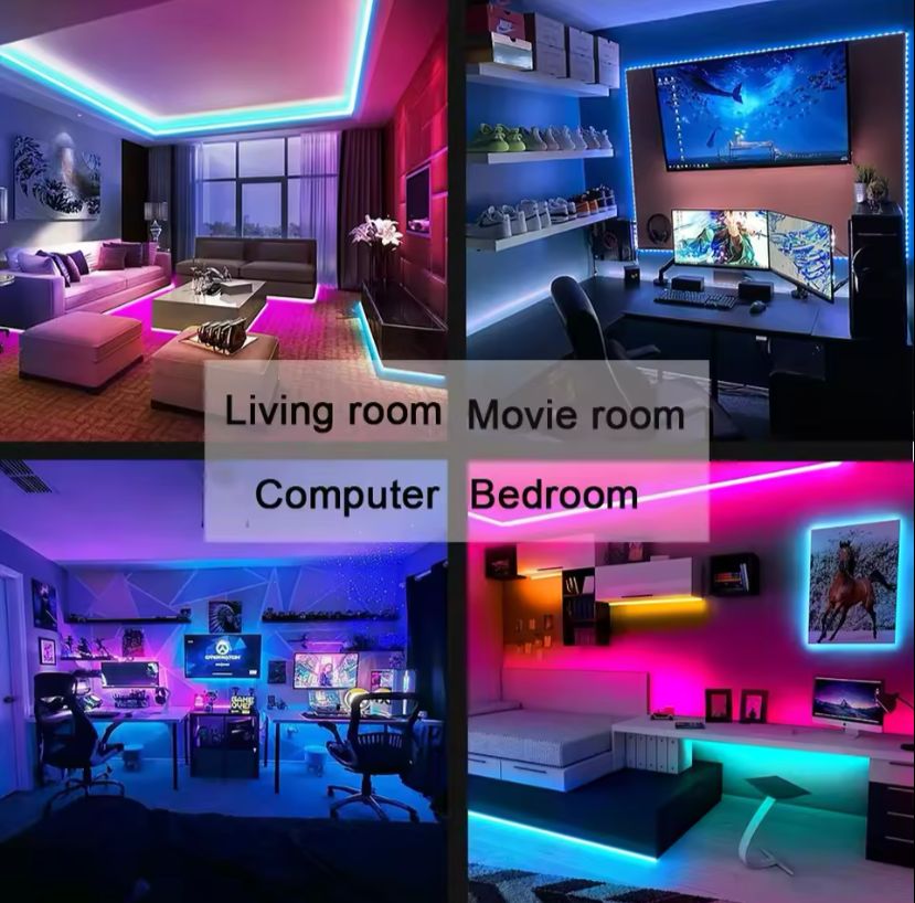 Cinta LED Bluetooth USB flexible 5metros