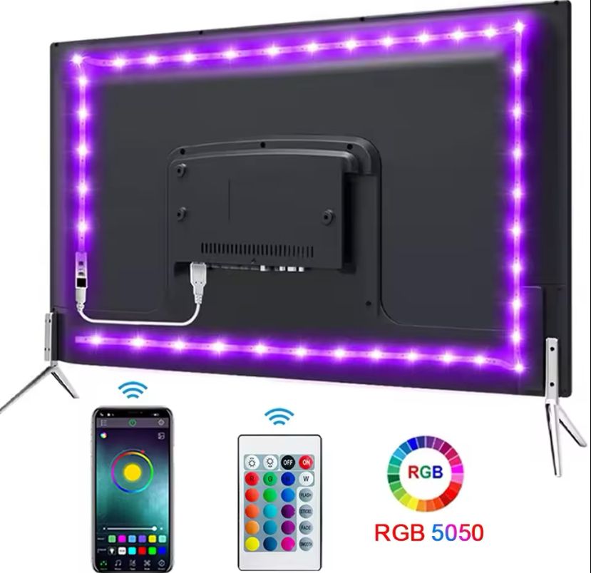 Cinta LED Bluetooth USB flexible 5metros