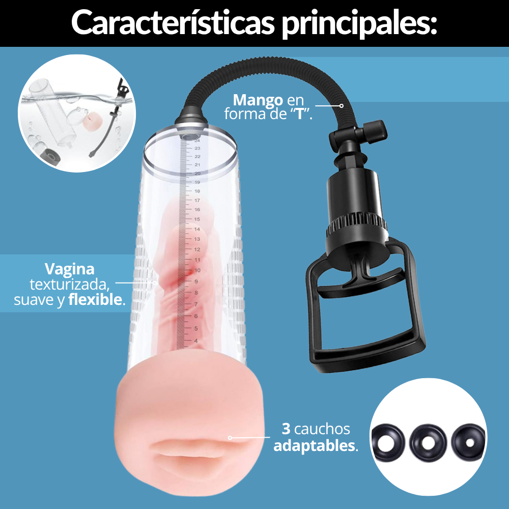 Bomba Pene + Vagina Masturba BOM003