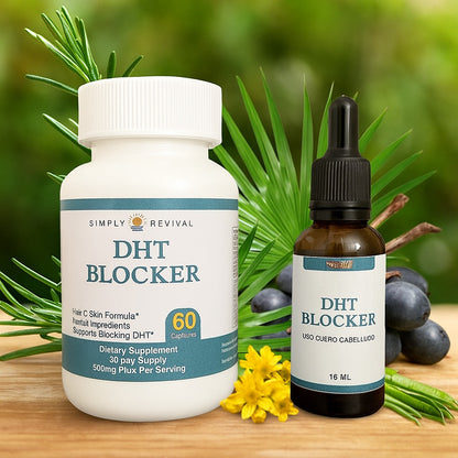 COMBO DHT BLOCKER Y TONICO CAPILAR 15 ml