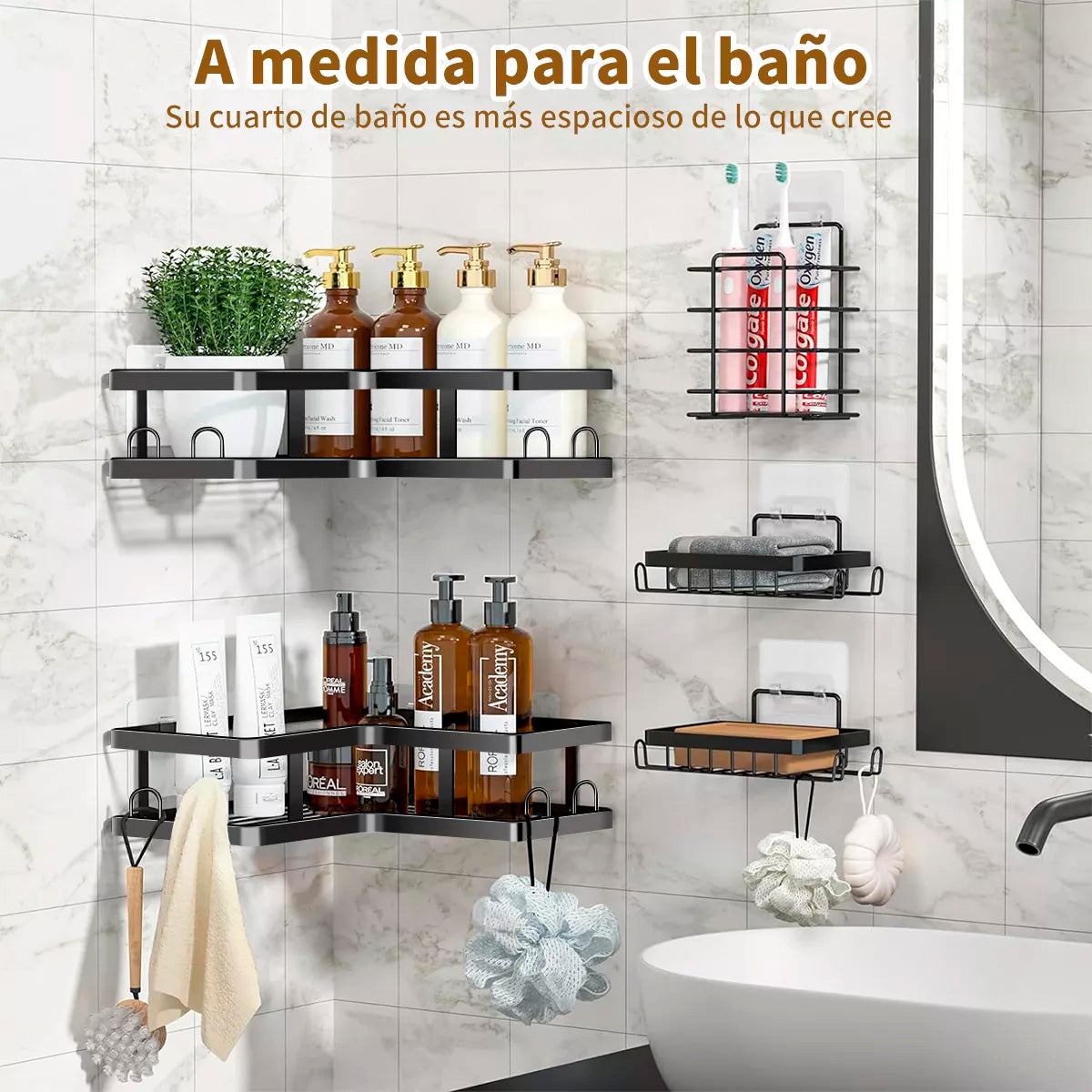 Estante Organizador Esquinero Multiusos