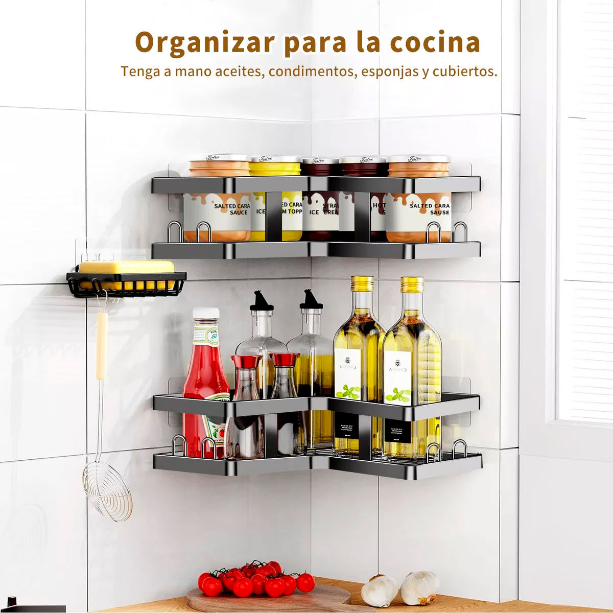 Estante Organizador Esquinero Multiusos