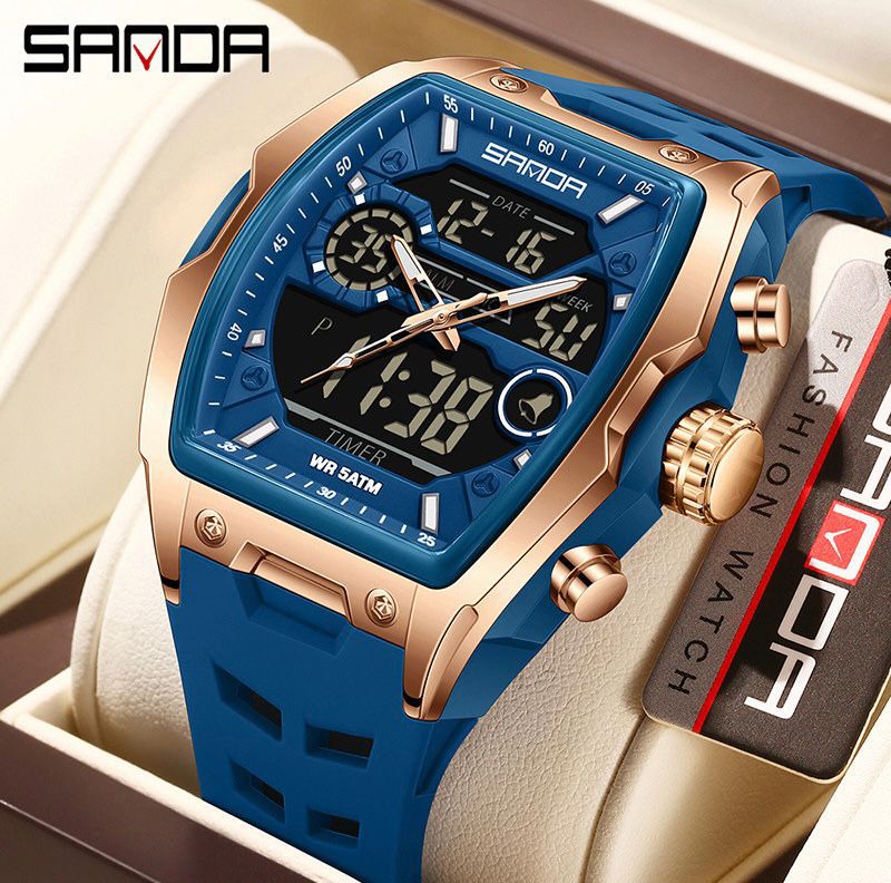 Reloj SANDA 6235 Doble Hora