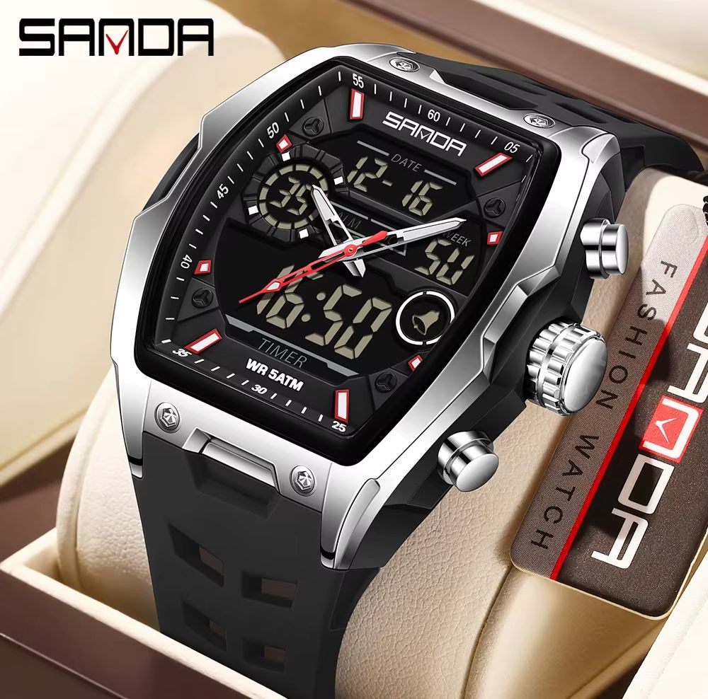 Reloj SANDA 6235 Doble Hora