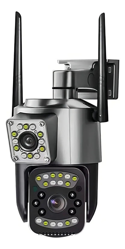 Camara Doble Lente Wifi Seguridad Ptz