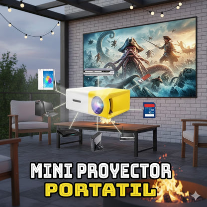 Proyector Cine Portátil HD