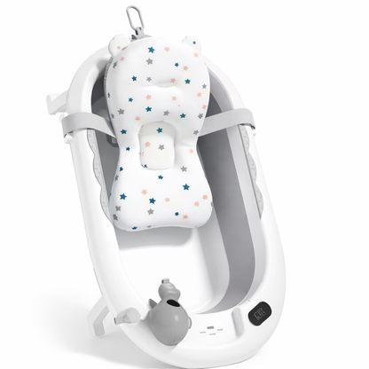 Bañera Plegable para Bebé con Termometro