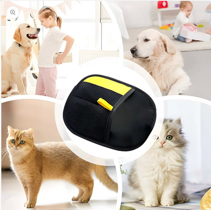 Guantes para Mascota Quitapelos y Masajeador