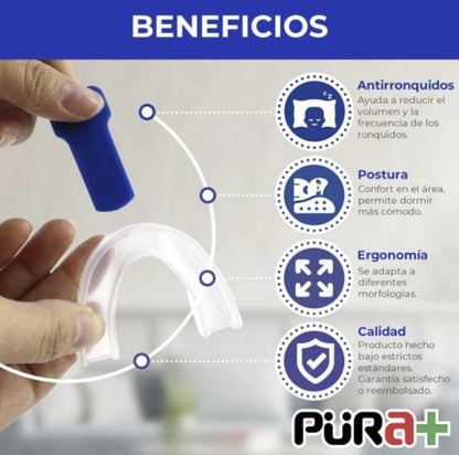 Protector Bucal Anti-Ronquido Moldeable – Descanso Más Cómodo