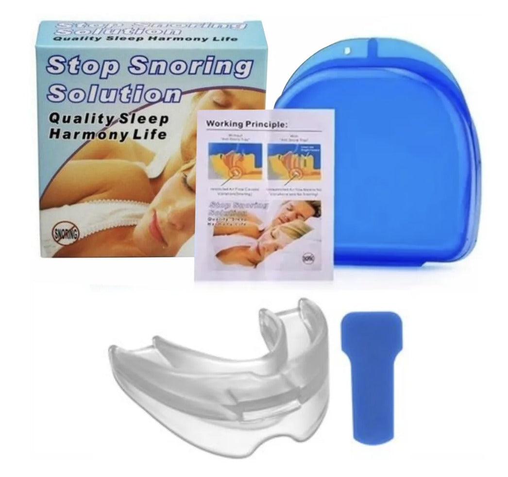 Protector Bucal Anti-Ronquido Moldeable – Descanso Más Cómodo
