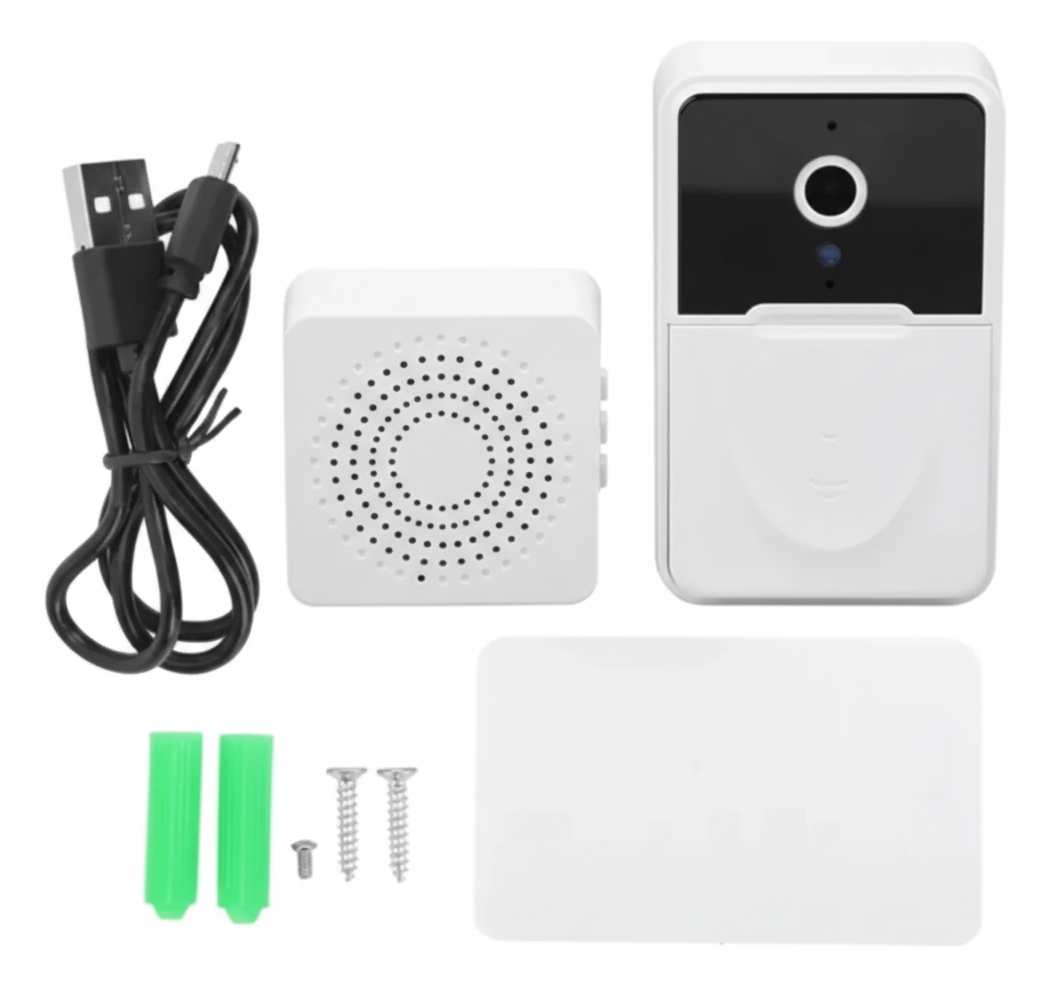 Timbre con Cámara WiFi Inalámbrico