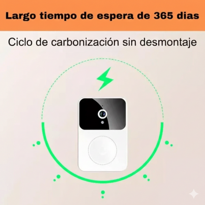Timbre con Cámara WiFi Inalámbrico