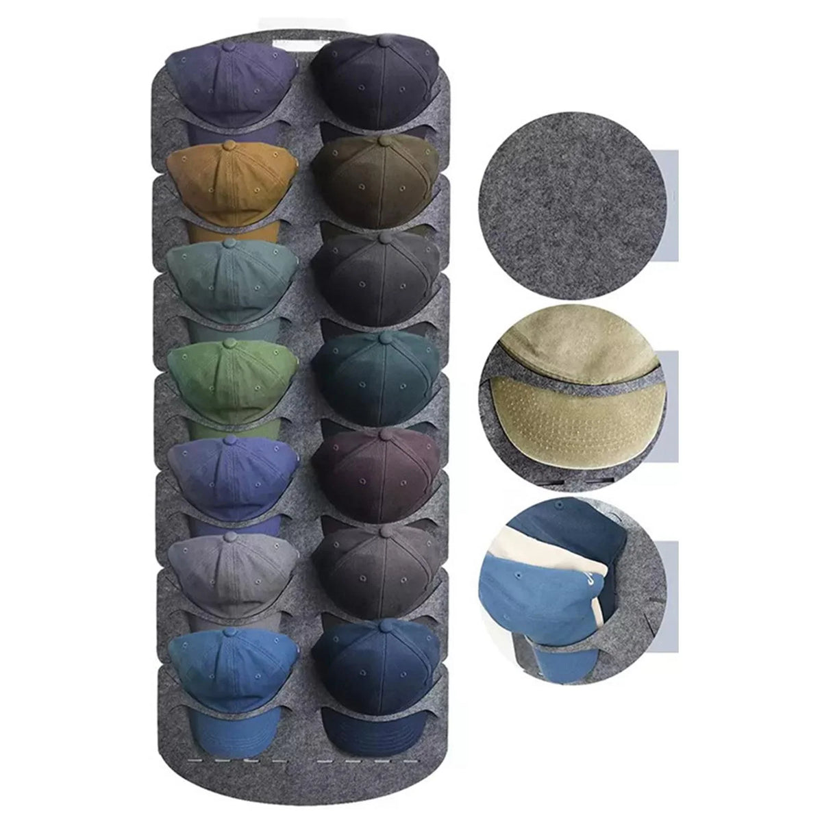 Organizador de Gorras para 14 Unidades