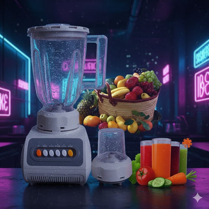Licuadora Power Blend Pro 2 en 1 – Multifuncional con Vaso Triturador