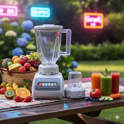 Licuadora Power Blend Pro 2 en 1 – Multifuncional con Vaso Triturador