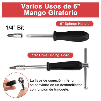 Kit herramienta 46pcs Ratchet estuche