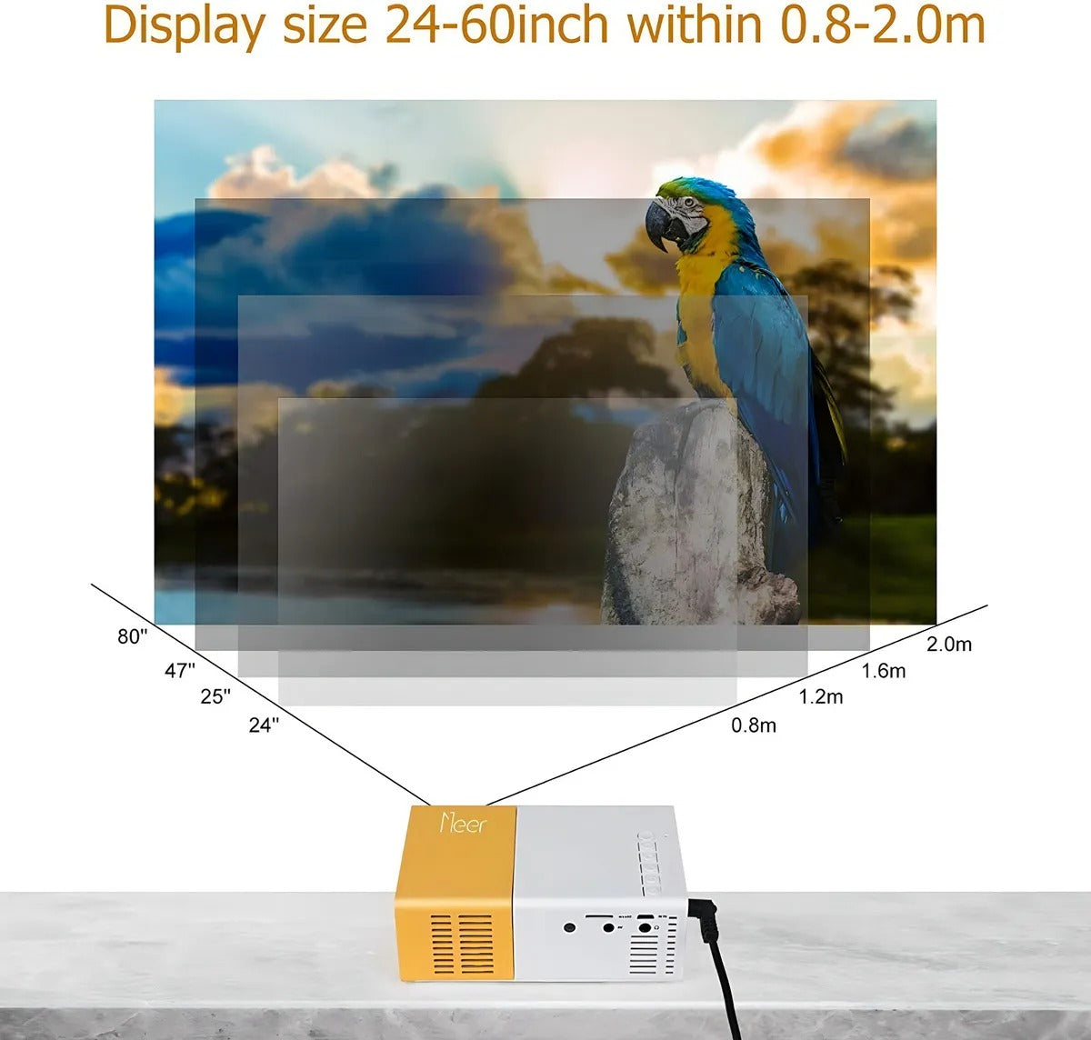 Proyector Cine Portátil HD