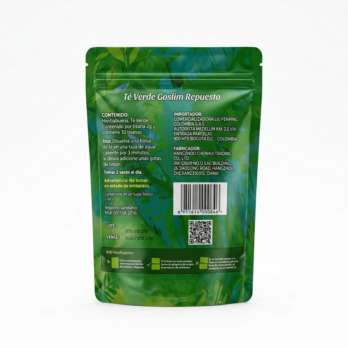 Té Verde GoSlim