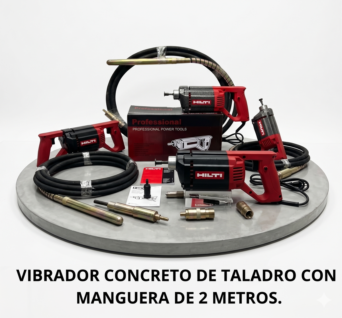 VIBRADOR DE CONCRETO HILTI 2M 110V