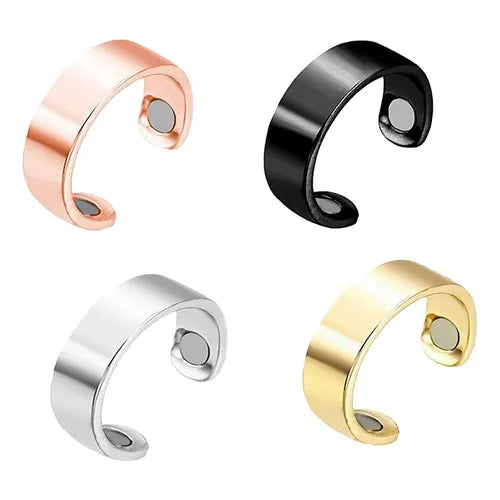 Anillo Magnético Ajustable Unisex – Diseño Moderno y Elegante